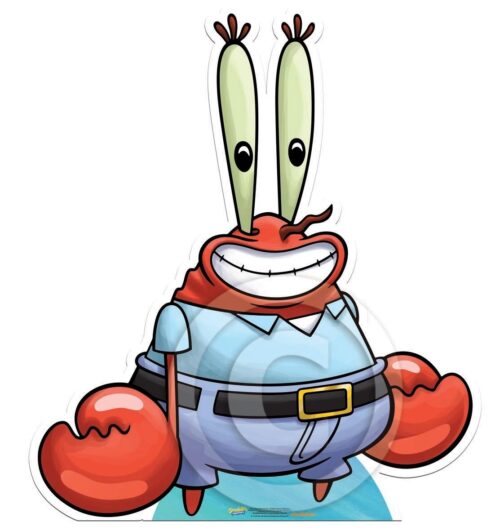 Mr Krabs sagoma 97 X 85 cm