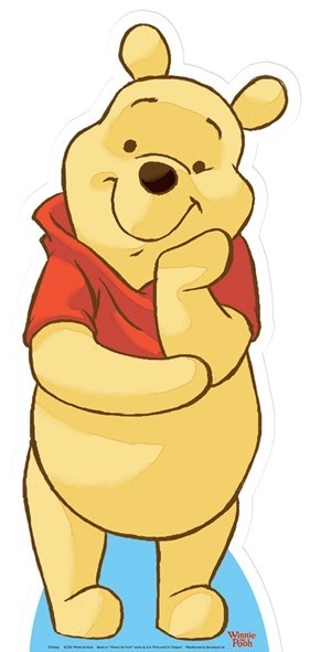 Winnie the Pooh (Star Mini Cut-out) sagoma 91 X 41 cm