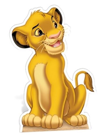 Simba (Star Mini Cut-out) sagoma 84 X 58 cm