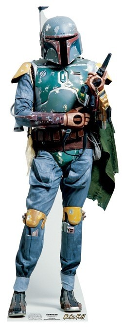 Star Wars Sagoma cartonata Boba Fett 187 X 66 cm