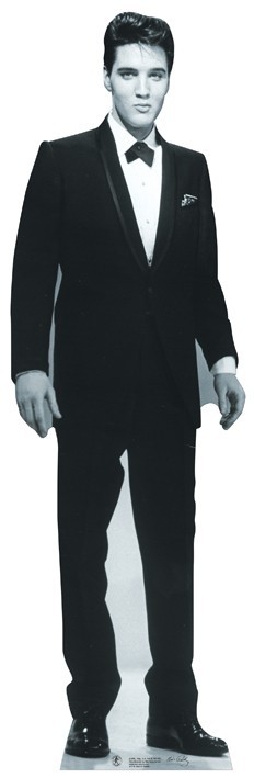 ELVIS TUXEDO sagoma 178 X 55 cm