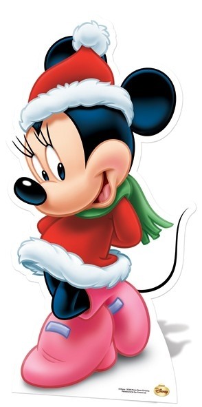 Minnie Mouse Christmas (Star Mini Cut-out) sagoma 85 X 42 cm