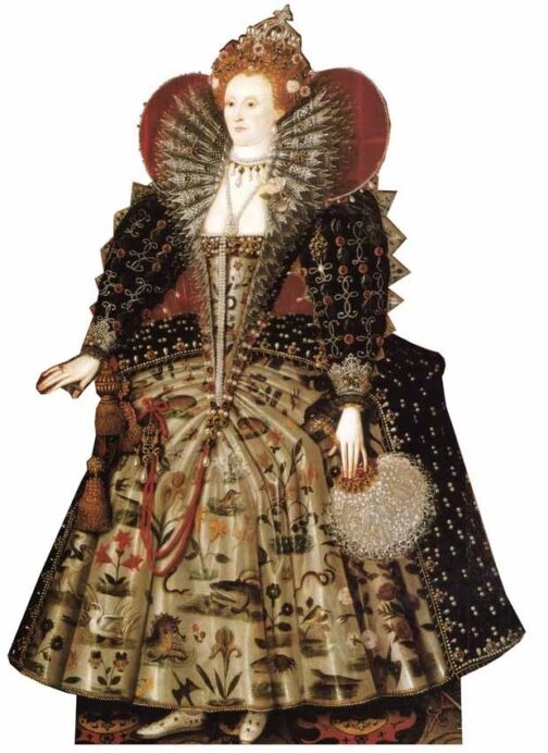 Queen Elizabeth I sagoma 160 cm H