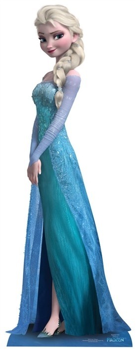 Sagoma Elsa Disney Frozen 155cm