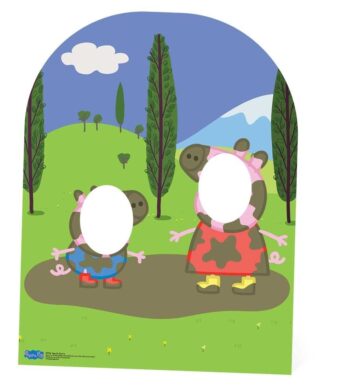 Peppa e George pozzanghere Stand-In sagoma 123 X 94 cm