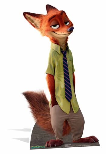 Zootropolis - Sagoma cartonata Nick la Volpe 121 cm