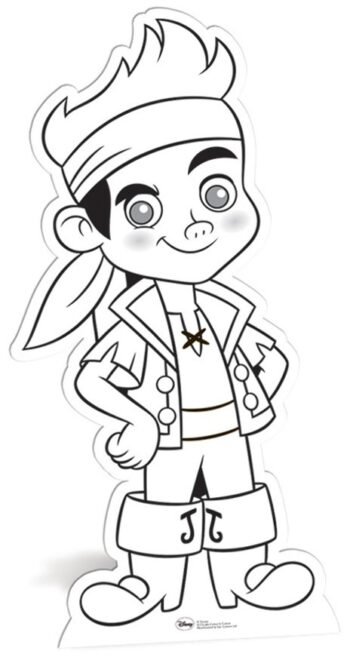 Jake Colour-In Cutout sagoma 96 X 47 cm