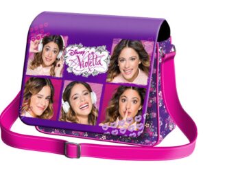 Borsa tracolla con patta Violetta Portrait