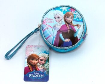 Portamonete tondo Disney Frozen Forever Sisters