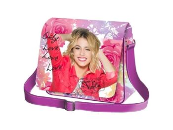 Borsa con patta Violetta Love