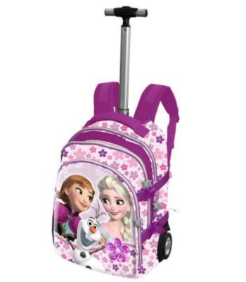 Zaino trolley elementari Disney Frozen Flowers