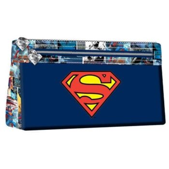 Astuccio portatutto Superman doppia zip