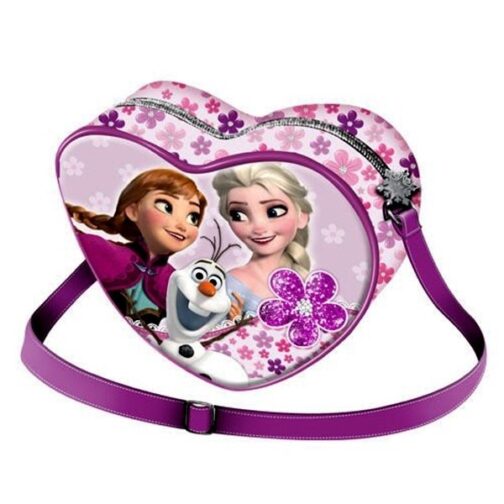 Borsa cuore Disney Frozen Flowers