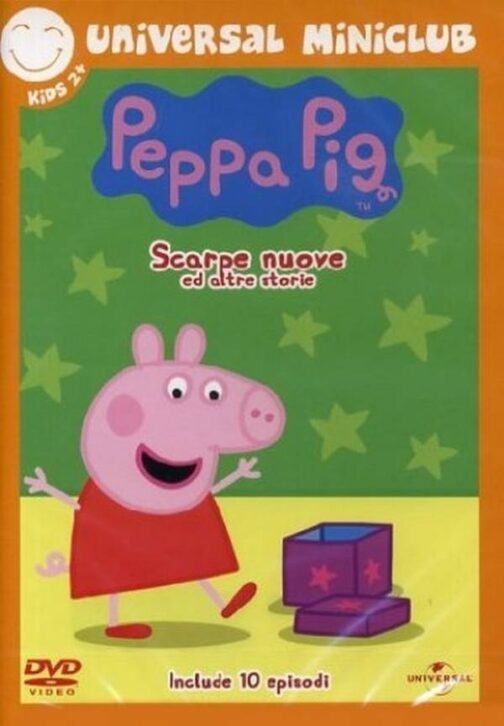 DVD Peppa Pig Scarpe nuove