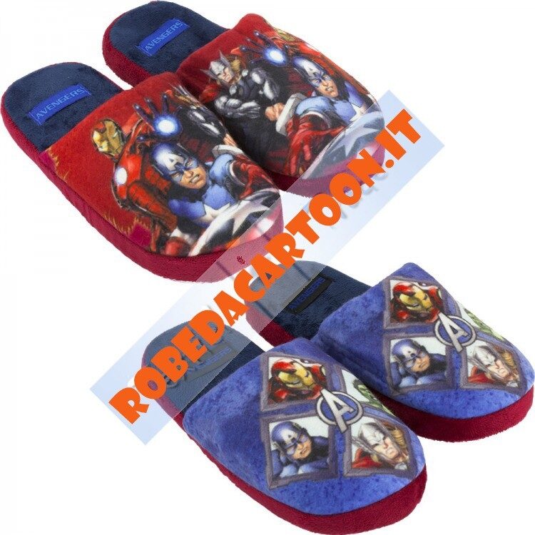 Marvel Avengers Bambino Pantofole Marvel Avengers Bambino Pantofole