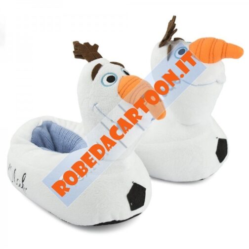 Pantofole peluche Disney Frozen Olaf 3D