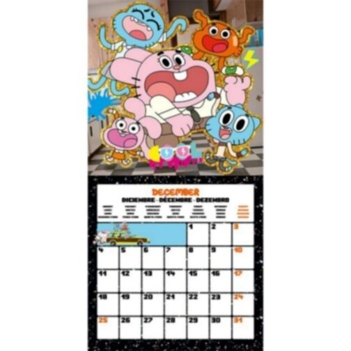 Gumball Calendario 2017 con poster in omaggio