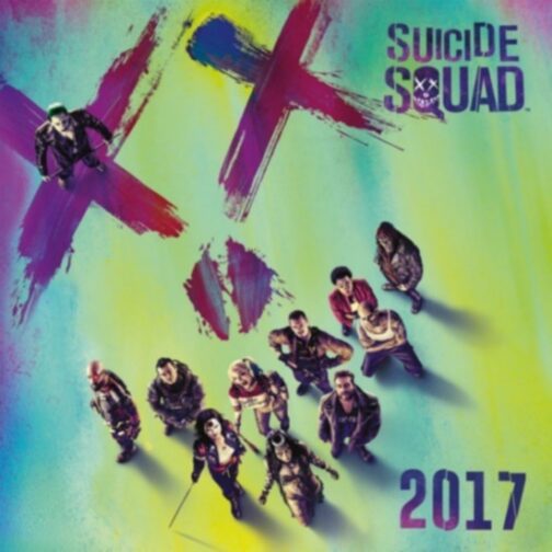 Suicide Squad Calendario 2017 con poster in omaggio