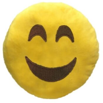 Cuscino peluche Emoji "Smile"