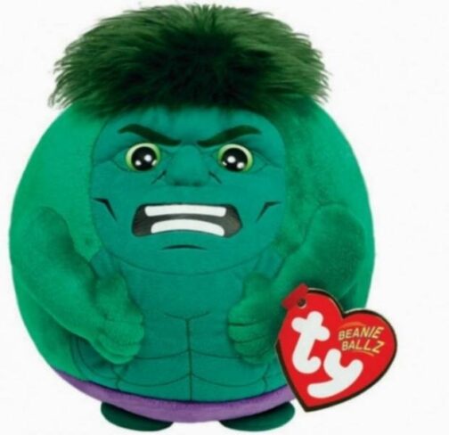 Peluche Beanie tondo Hulk Eroi Marvel