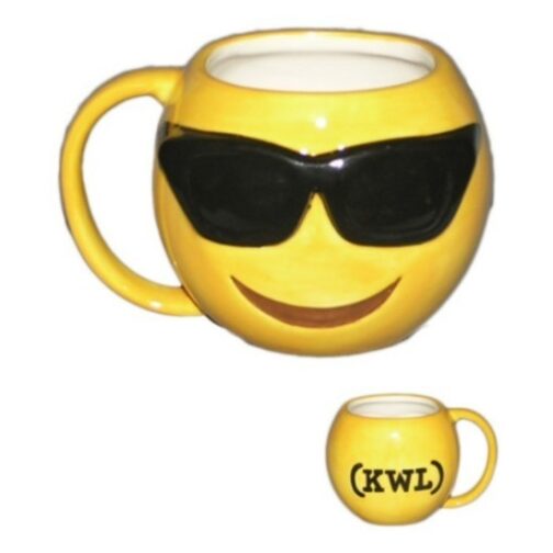 Tazza Emoji "Occhiali Da Sole"