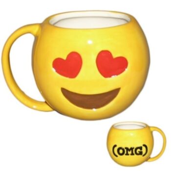 Tazza Emoji "Faccina Innamorata”