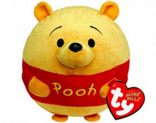 Peluche Beanie tondo Winnie The Pooh