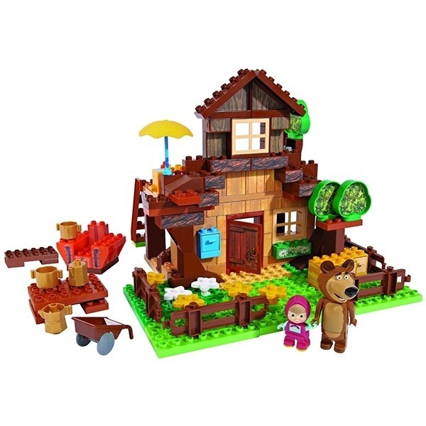 Costruzioni Masha E Orso - La Casa Di Orso-Costruzioni E Lego