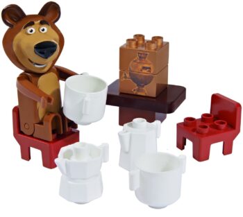 Set base costruzioni Masha e Orso: Colazione con Orso