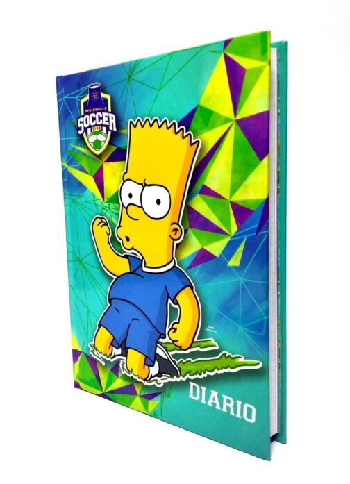 Diario standard 10 mesi Bart Simpson