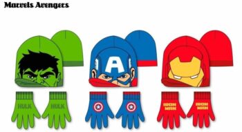 Set berretto e guanti Marvel Avengers