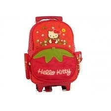 Lo zaino trolley di Hello Kitty