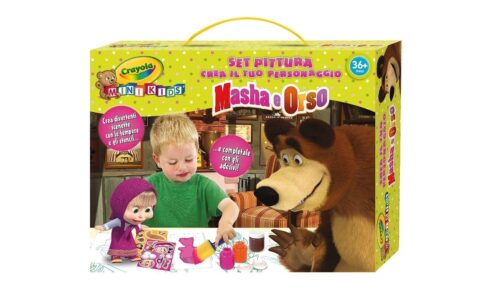 Set Pittura Masha e Orso