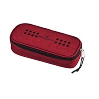 Astuccio Ovale linea grip Faber Castell rosso