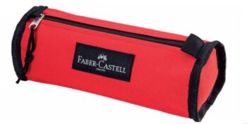 Astuccio tombolino Faber Castell Rosso