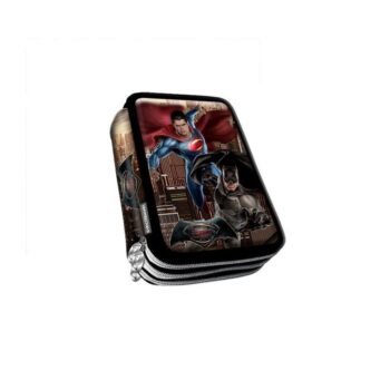 Astuccio 3 zip Batman vs Superman