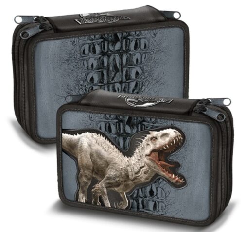 Astuccio completo 3 zip Jurassic World