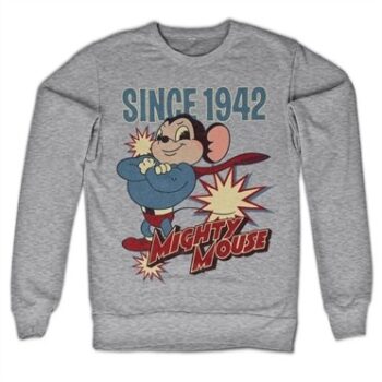 Mighty Mouse Since 1942 Felpa