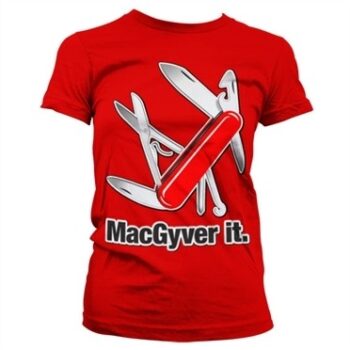 MacGyver It T-shirt donna