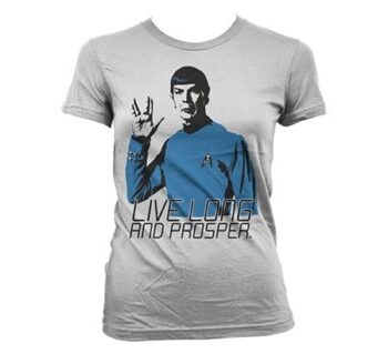 Star Trek - Live Long And Prosper T-shirt donna