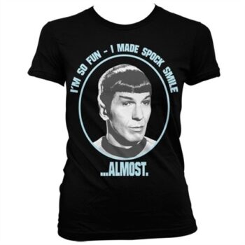 I Made Spock Smile T-shirt donna