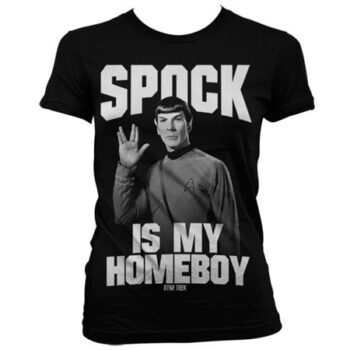 Spock Is My Homeboy T-shirt donna