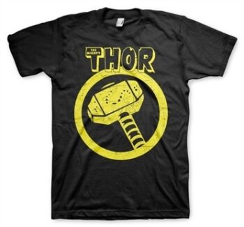 Thor Distressed Hammer T-Shirt