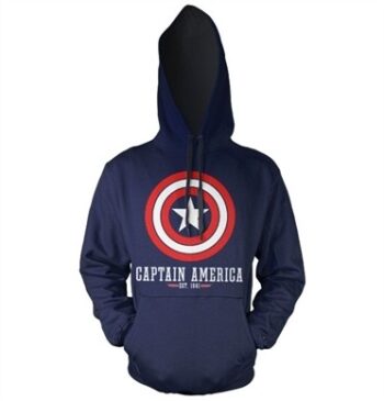 Captain America Logo Felpa con Berrettopuccio