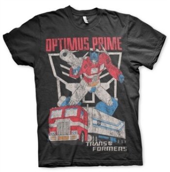 Optimus Prime Distressed T-Shirt