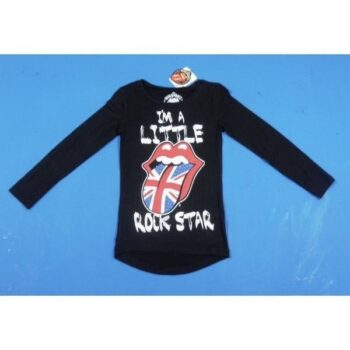 Maglia manica lunga 'I'm a Little Rock Star'