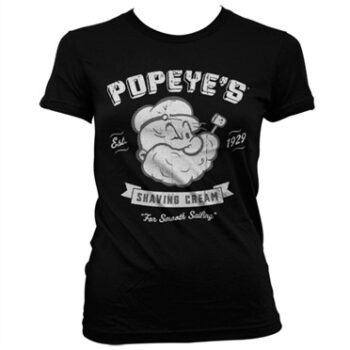Popeye's Shaving Cream T-shirt donna