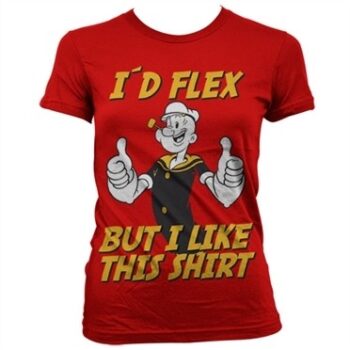 Popeye - I'd Flex T-shirt donna