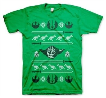 Star Wars Yodas X-Mas Knit T-Shirt