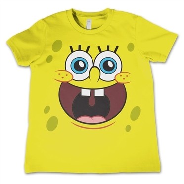 Sponge Happy Face T-shirt Bambino